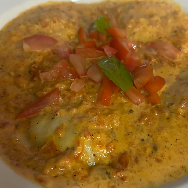 Raviolis Di Portobello.