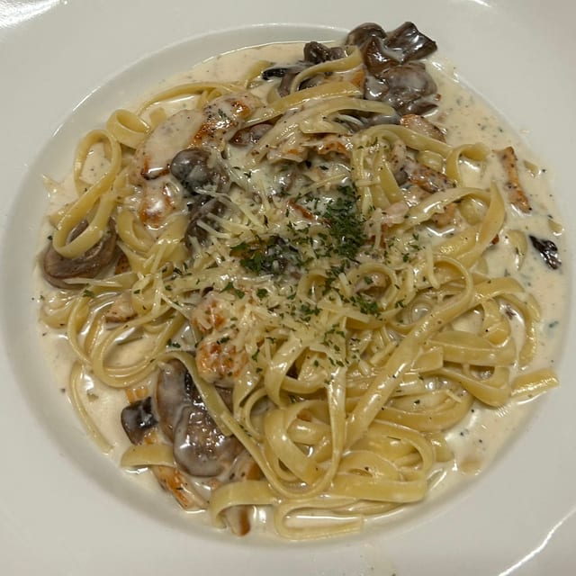Chicken Marsala.