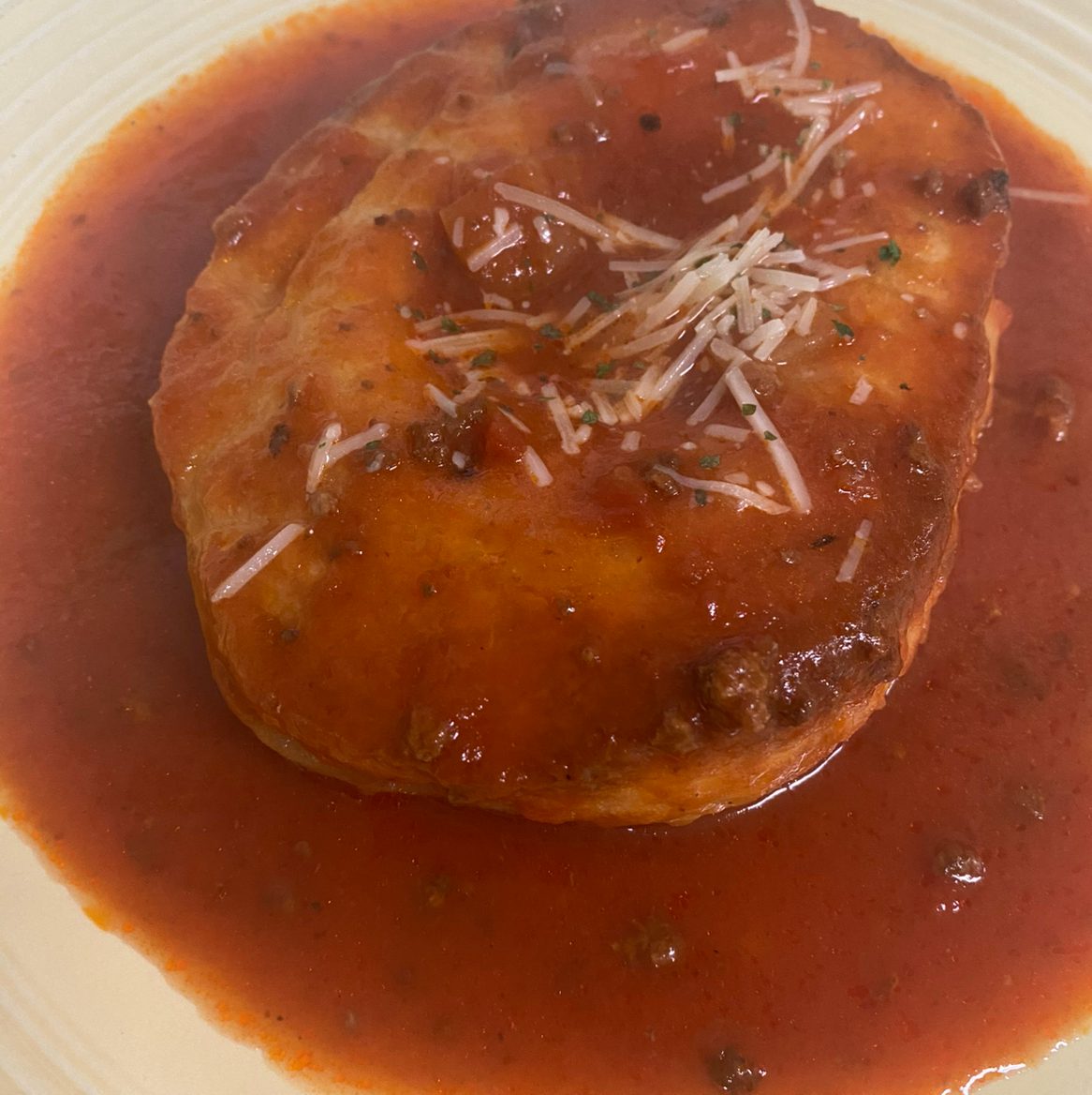 Lunch Special Neapolitan Calzone.