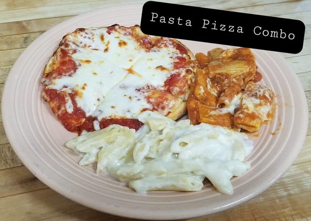 Pasta and Pizza.