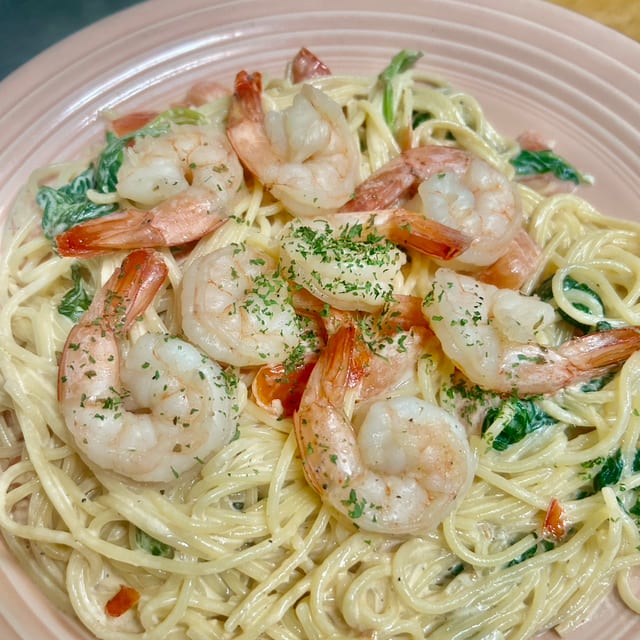 Shrimp Linguini.