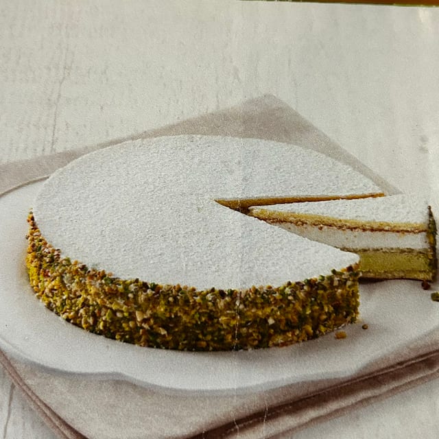 Pistachio Ricotta Cake.