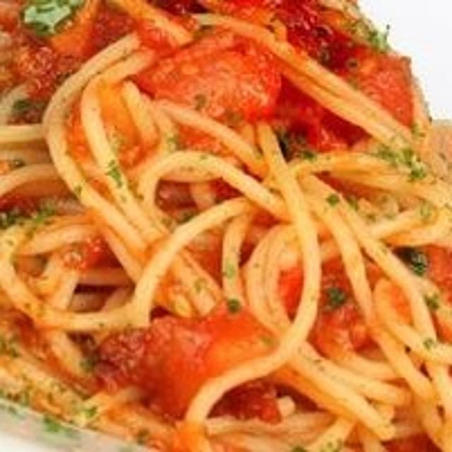 Lunch Special Spagetti Marinara.