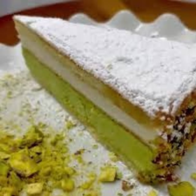 Pistachio Ricotta Cake.