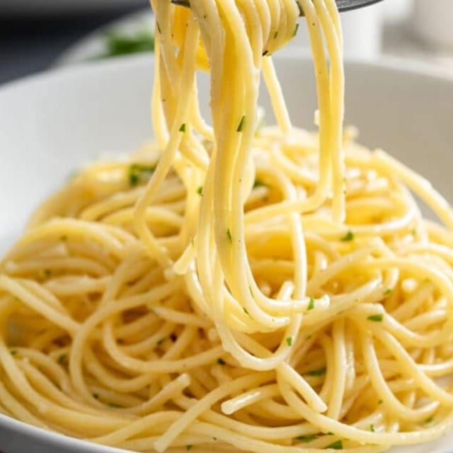 Spaghetti W Just Butter Kids.